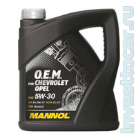   O.E.M. for Chevrolet Opel 5W-30