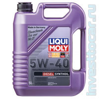Моторное масло Diesel Synthoil 5W-40