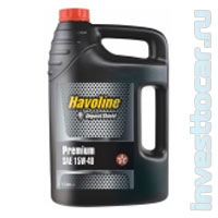 Моторное масло Havoline Premium 15W-40