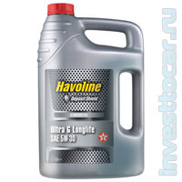 Моторное масло Havoline Ultra G Longlife 5W-30