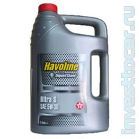 Моторное масло Havoline Ultra S 5W-30