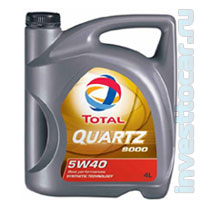 Моторное масло QUARTZ 9000 5W-40