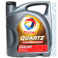 Моторное масло QUARTZ Energy 9000 0W-30