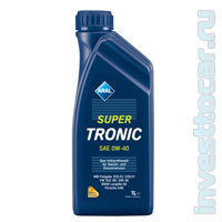 Моторное масло SUPER TRONIC SAE 0W-40