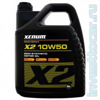 Моторное масло X2 10w-50